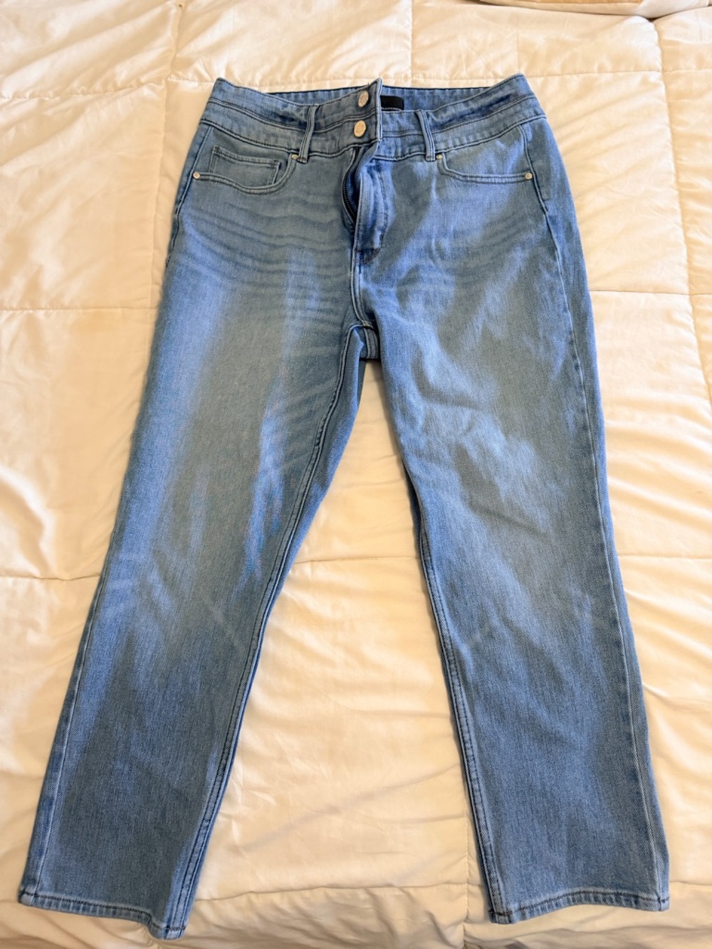 White House Black Market Light Denim Jeans - Blue